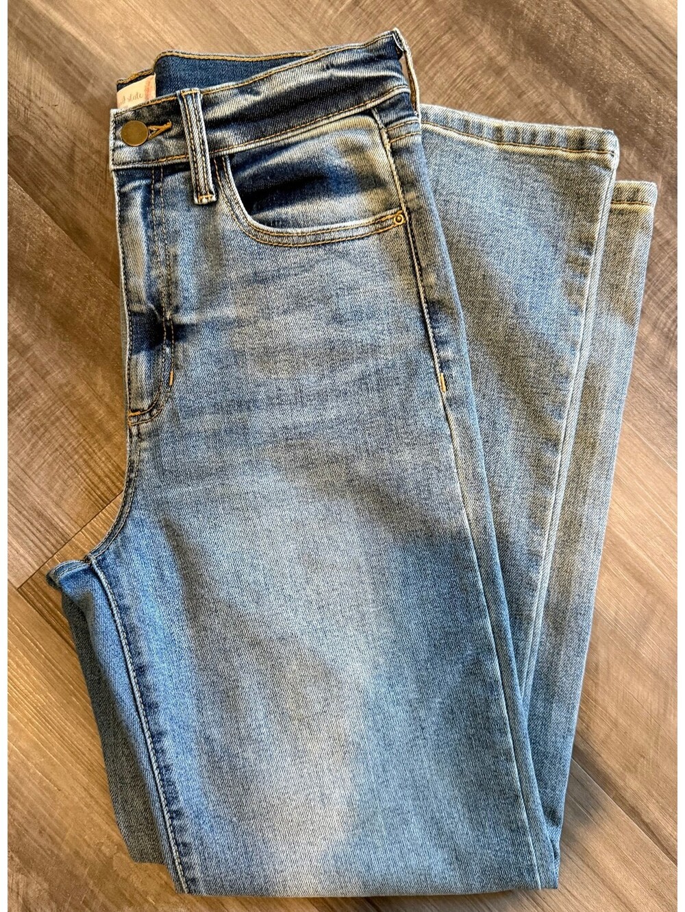 Altar'd State Distressed Straight Leg Jeans Size 28